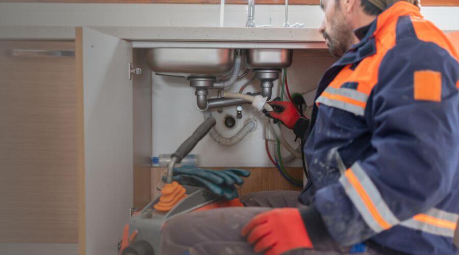 Professional slab leak plumber services in New Sweden, ME